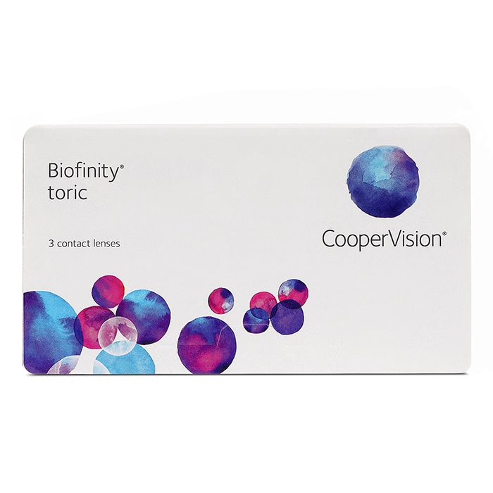Biofinity Toric contact lens pack