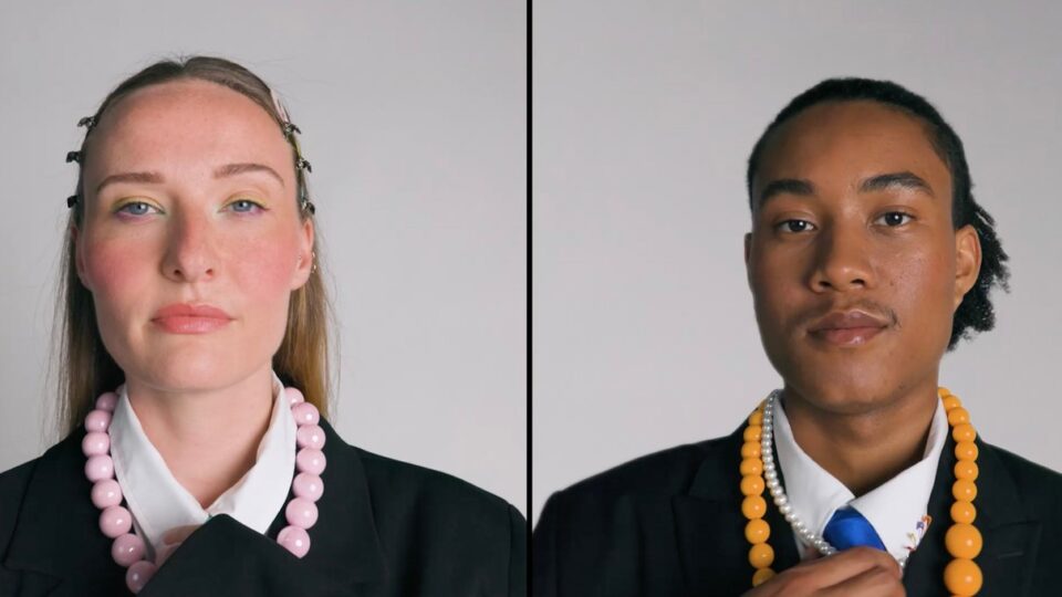 Portret van twee mensen uit een Fresh 'n Rebel audiocampagne