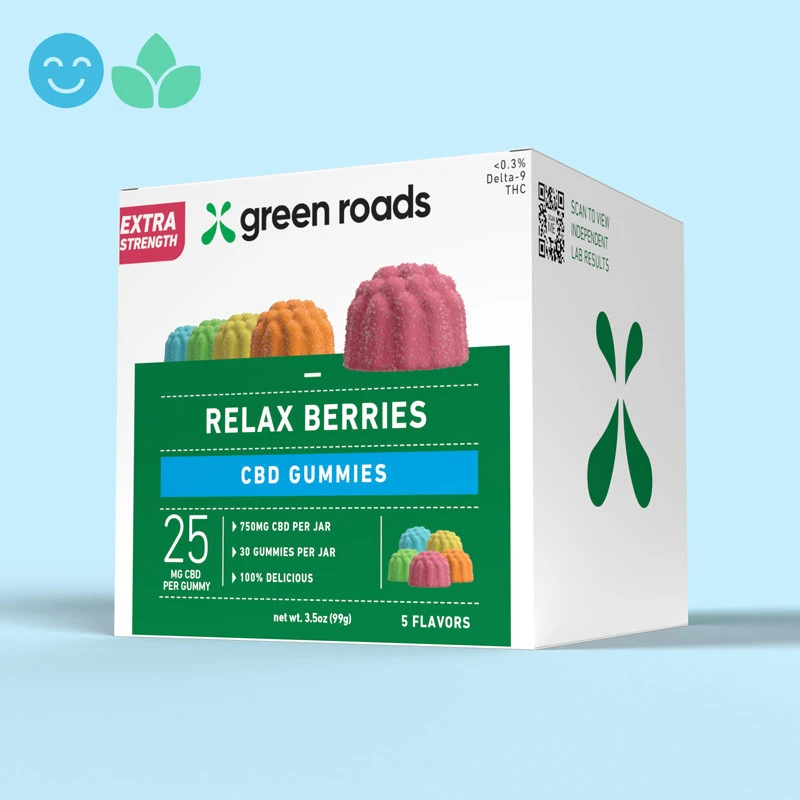 Green Roads Extra Strength CBD Relax Berries package