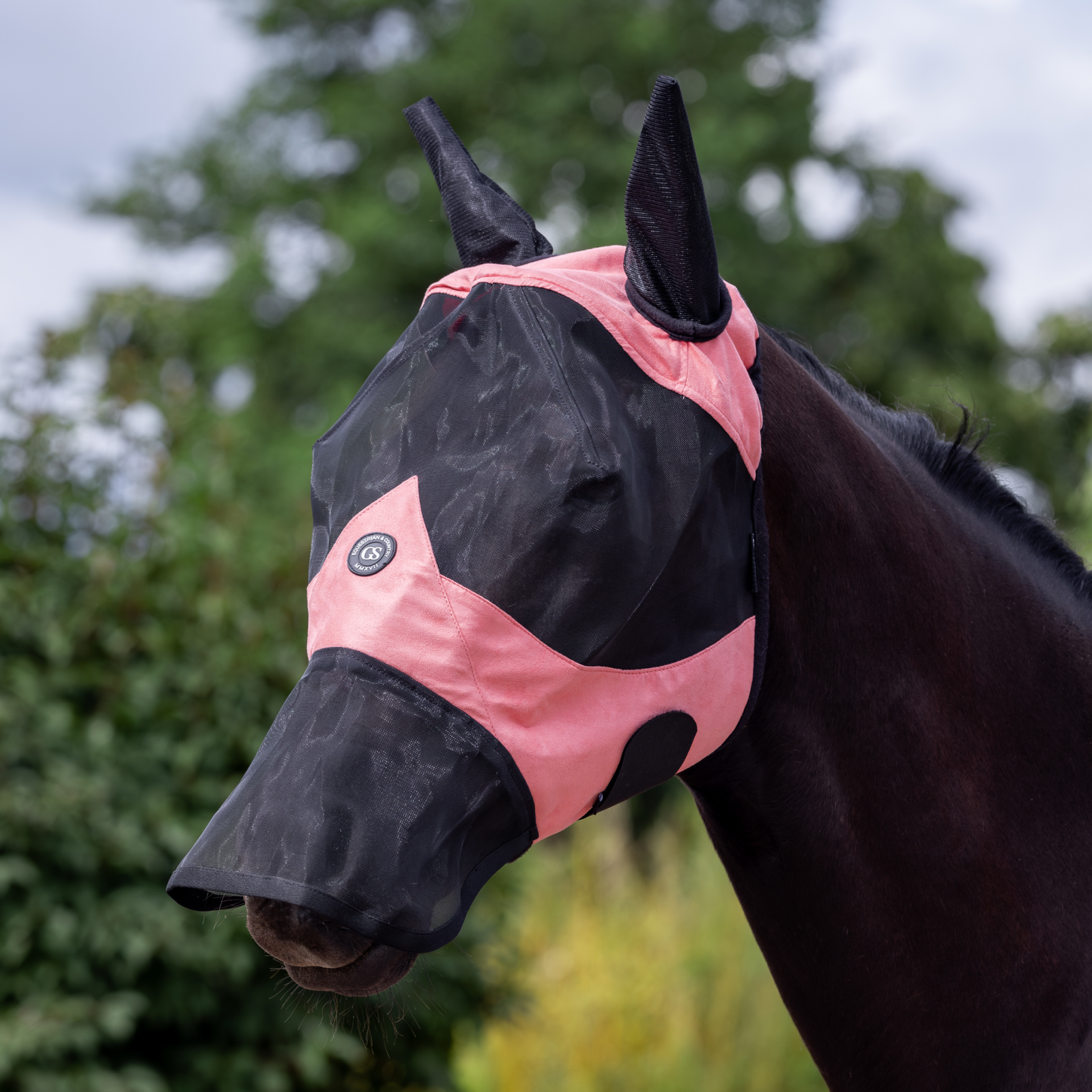 GS Equestrian Revella full fly mask