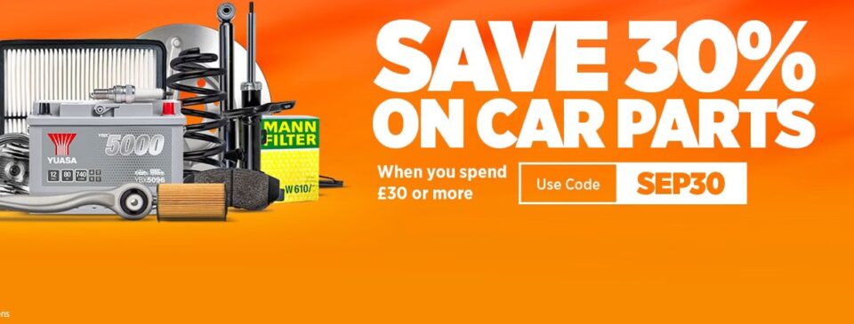 GSF Car Parts automotive maintenance promotion
