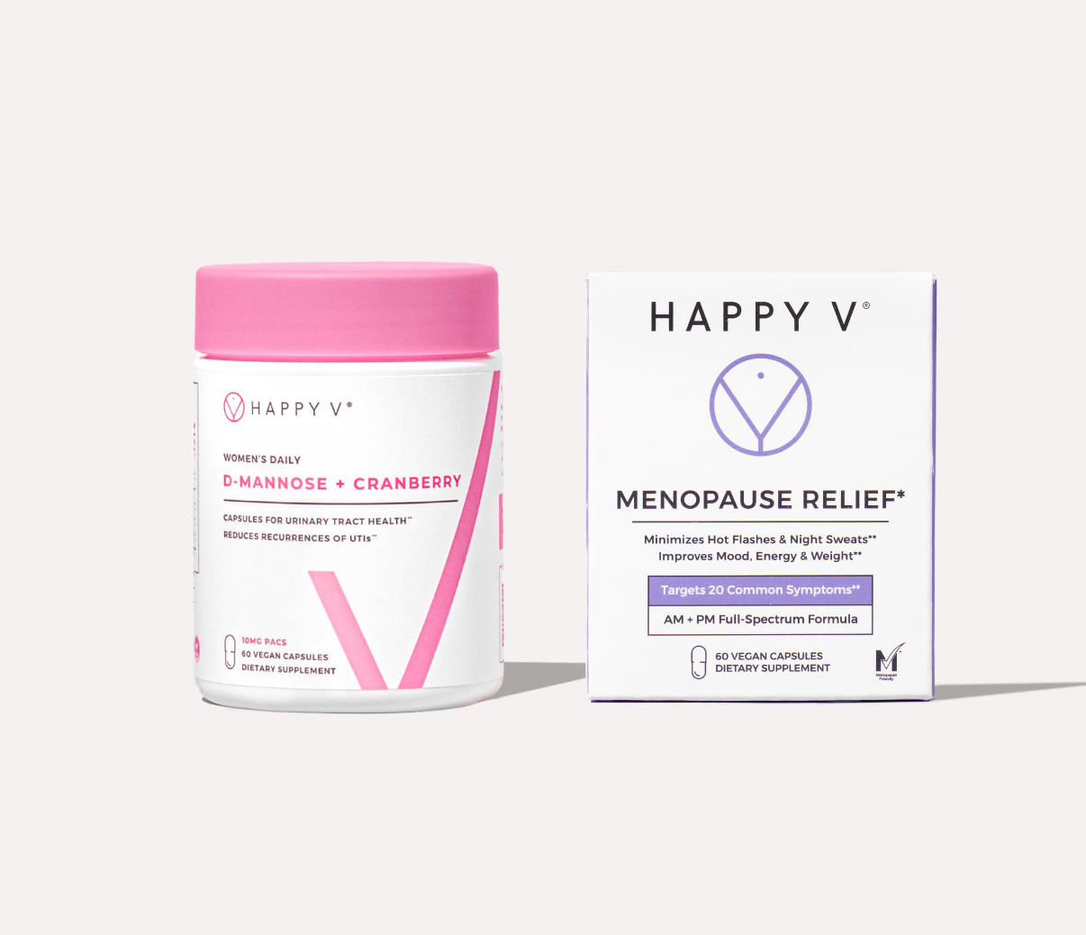 Happy V Menopause Complete Kit with its wellness products