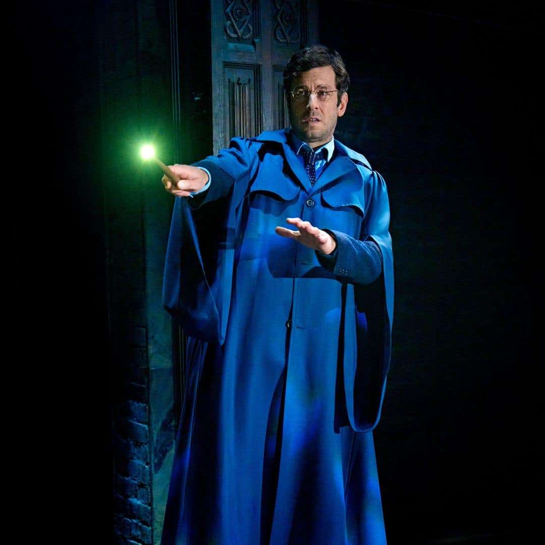 Hogwarts story scene from Harry Potter and the Cursed Child