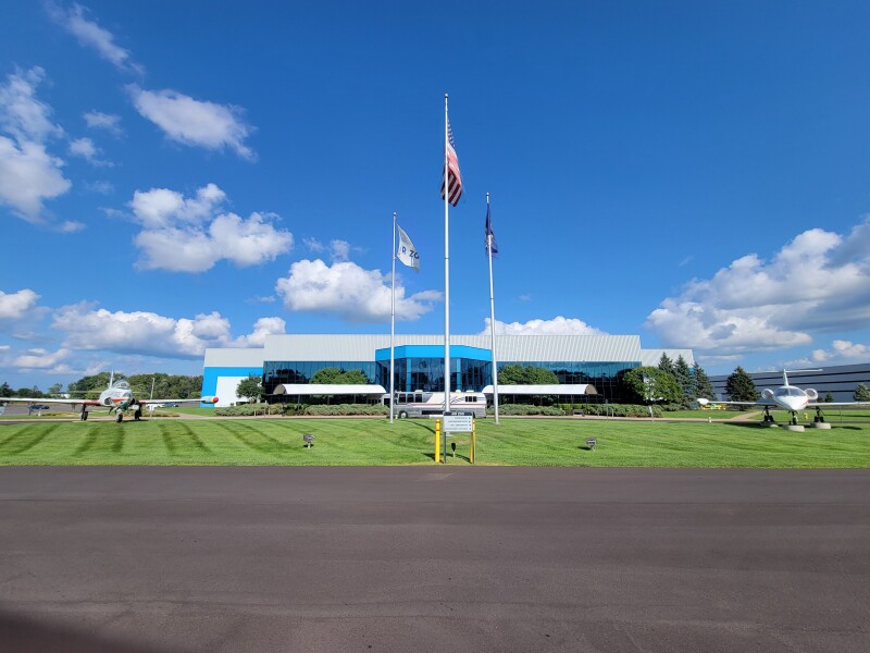 RV stay beside an interactive aerospace and science center