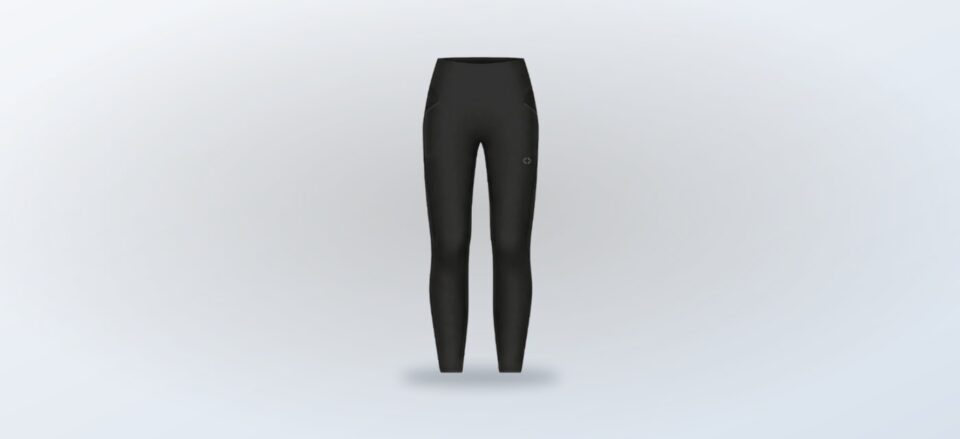 Black workout leggings