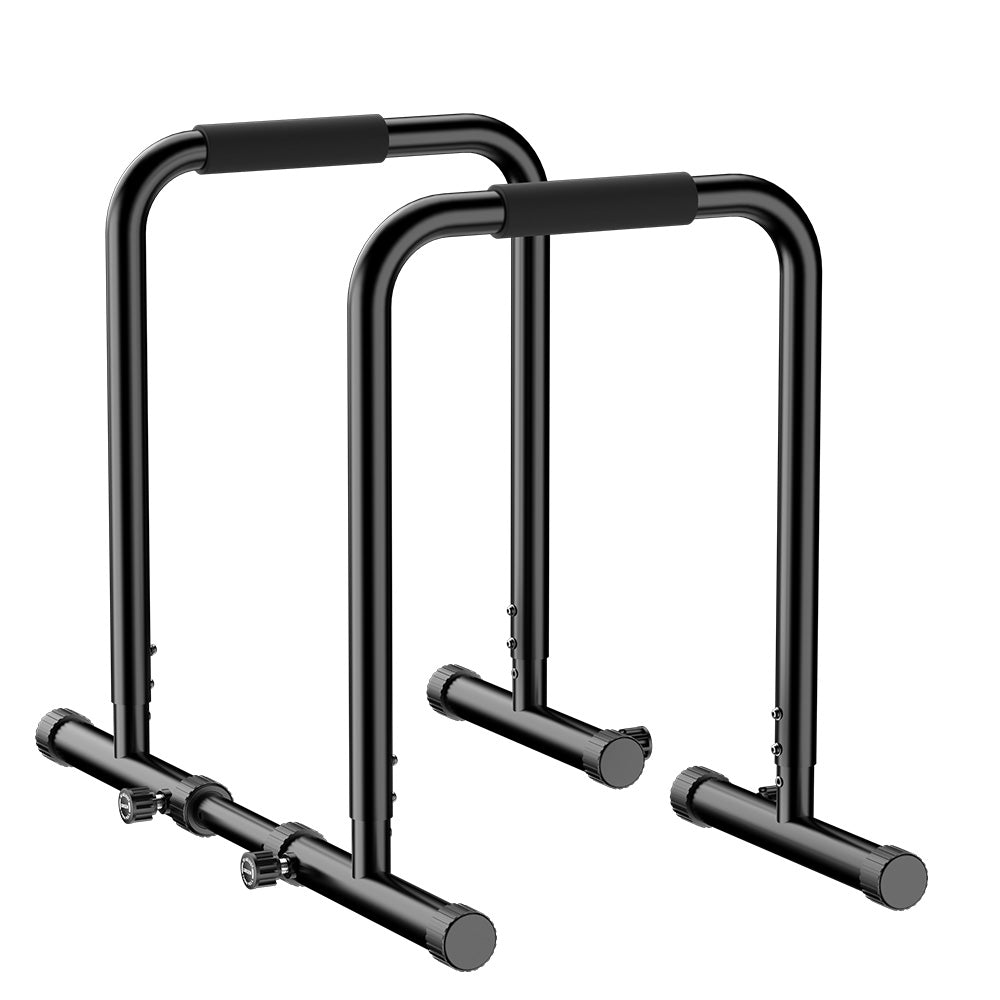 Parallel bar dip stand station