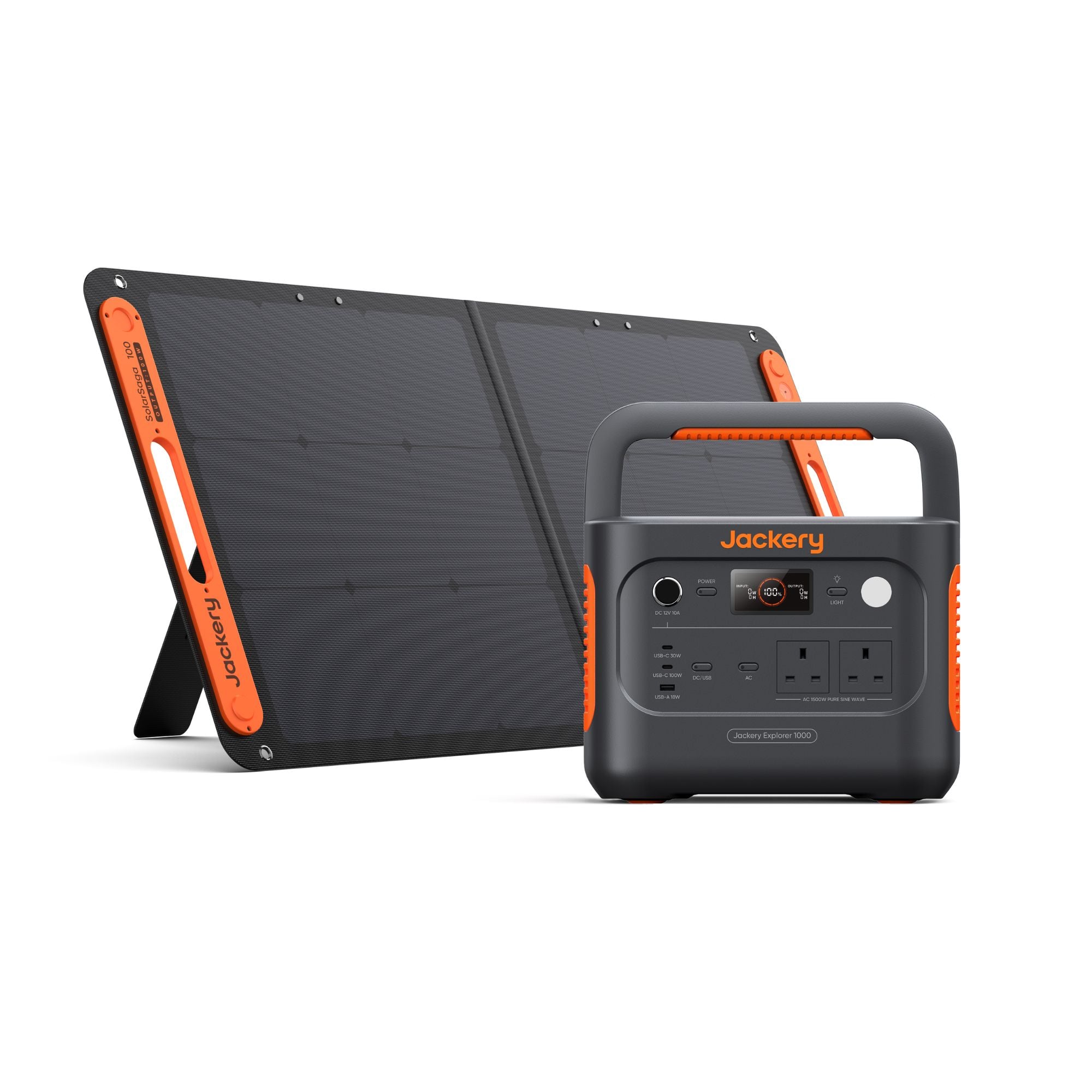 Jackery power station and solar panel