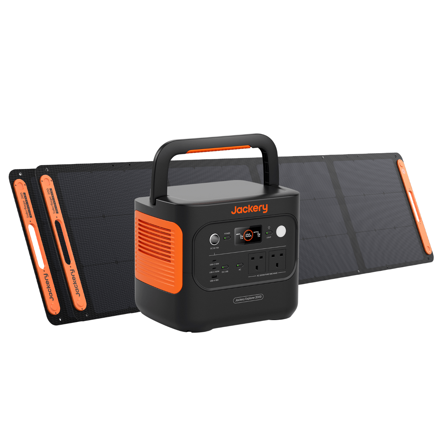 Jackery Explorer 2000 solar set