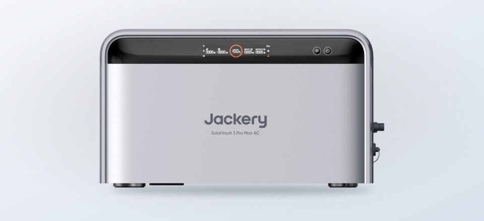 Jackery SolarVault 3 Pro Max AC als kompakter Energiespeicher