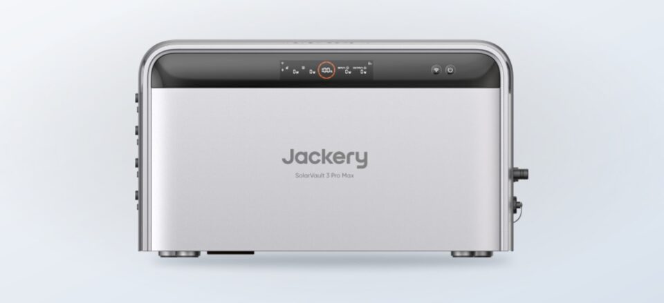Jackery SolarVault 3 Pro Max als kompakte Energiespeicherlösung