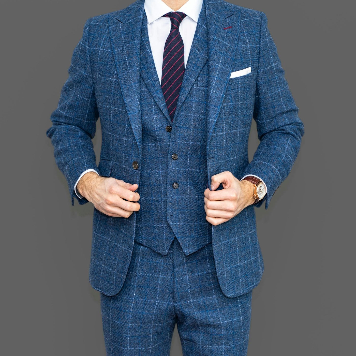 Tailored blazer styled in a contemporary fashion look