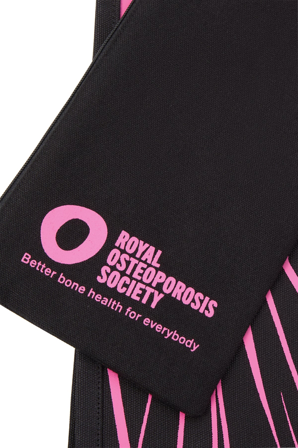 Julien Macdonald x TVFTS x ROS Tote Bag with pink and black pockets