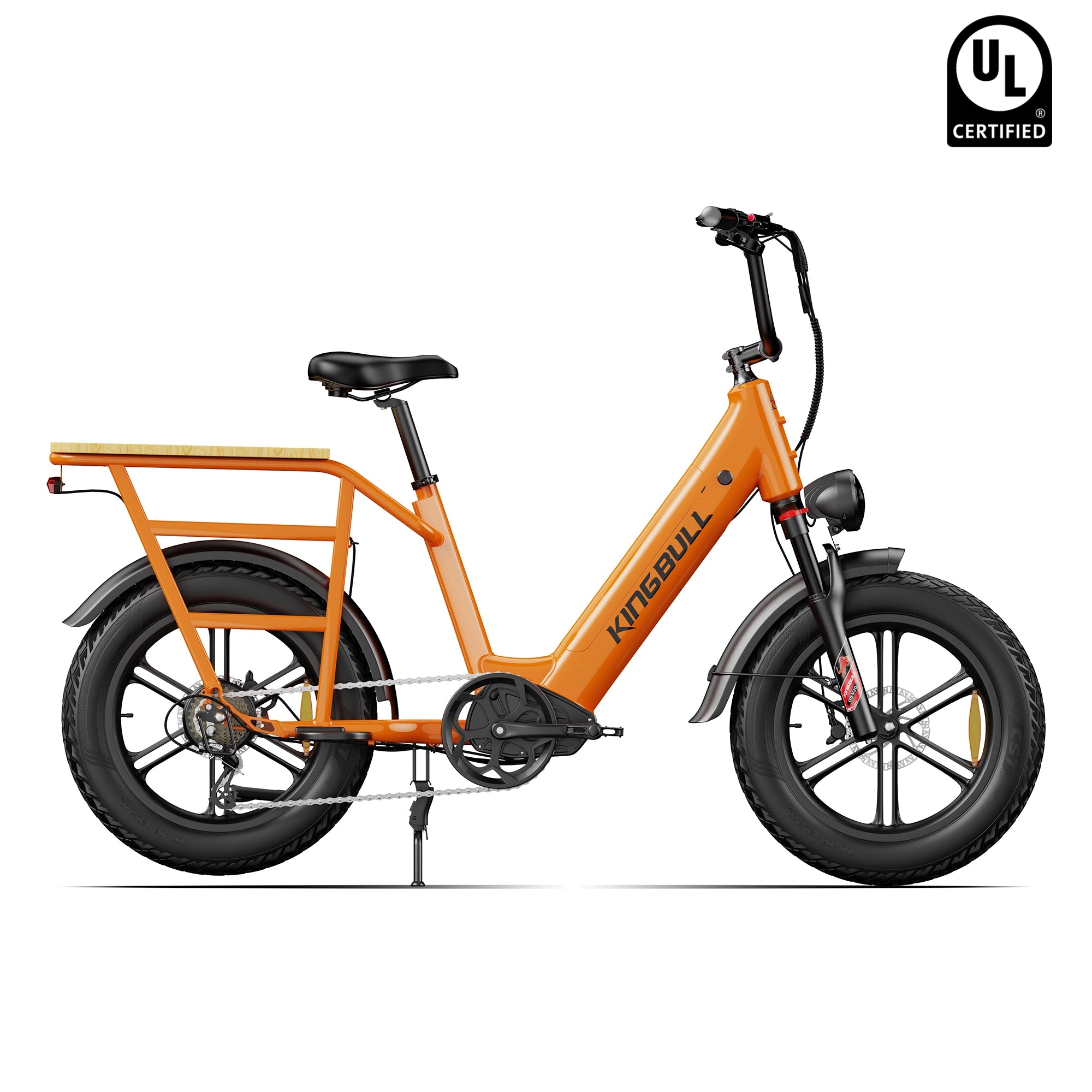 Kingbull Voyager 2.0 fat tire electric cargo bike