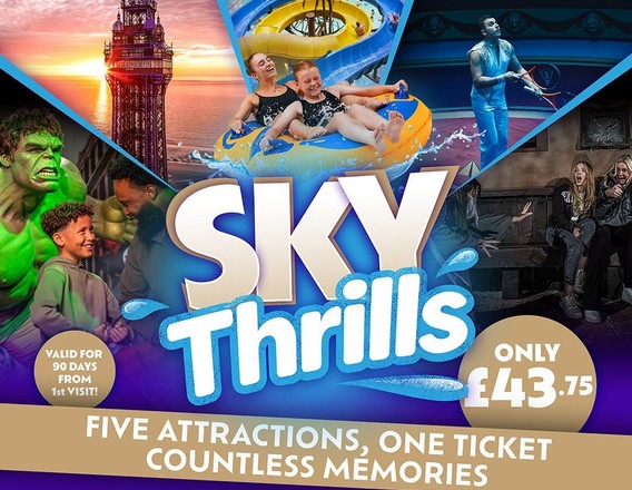 SkyThrills attraction experience in Blackpool
