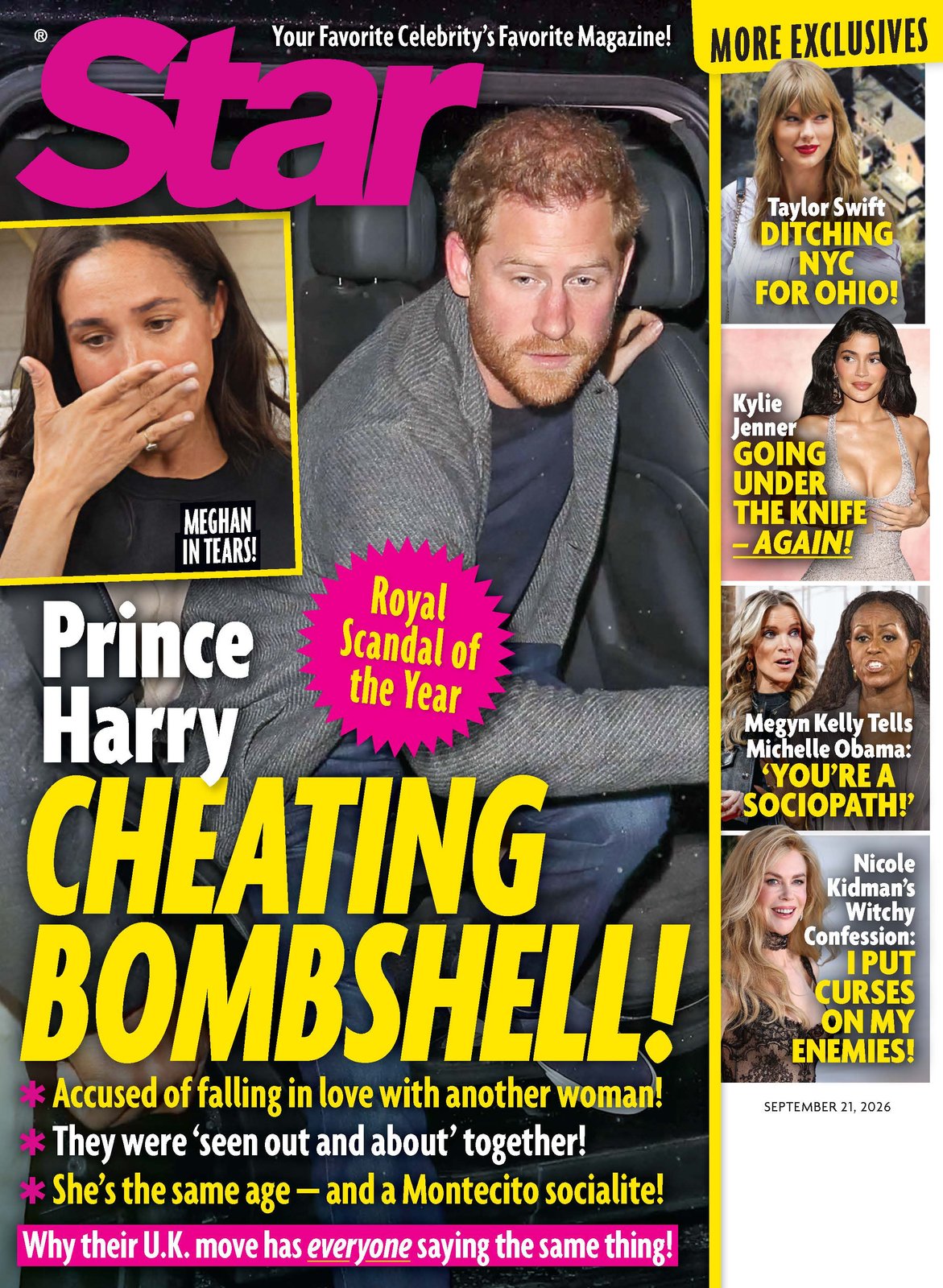 Cover of Star celebrity news magazine