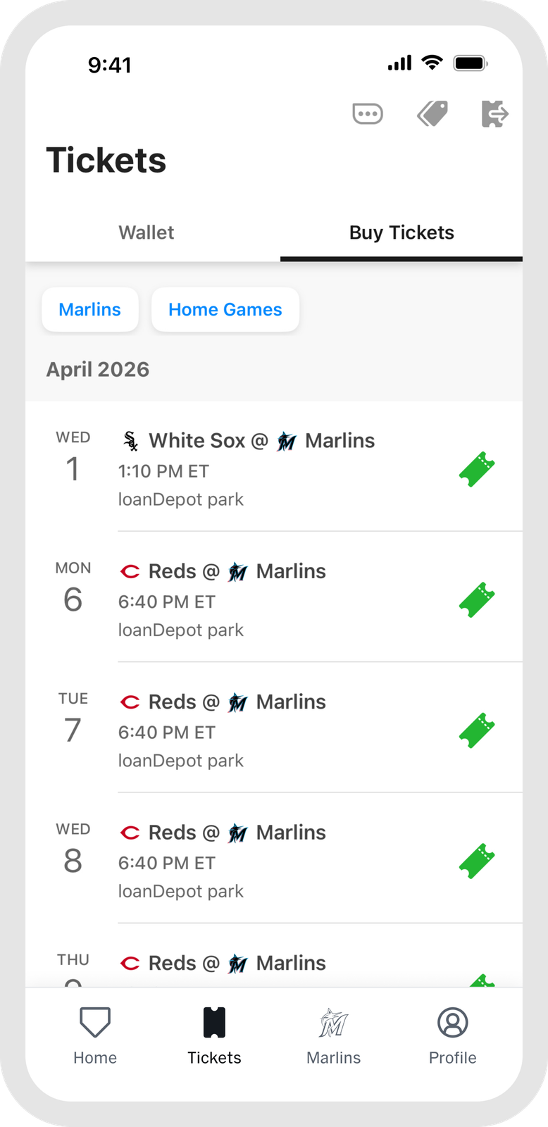 Miami Marlins ticket offers