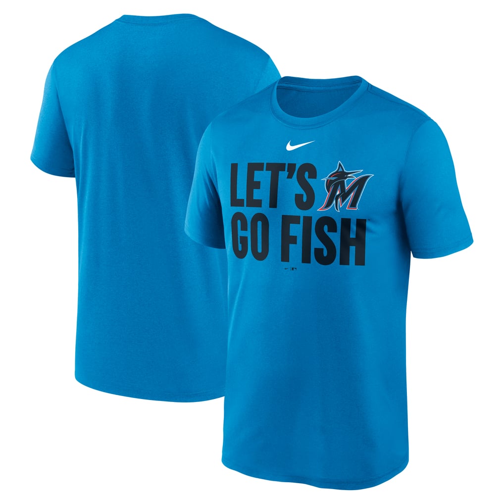 Men's Miami Marlins Nike Blue Local Legend Performance T-Shirt