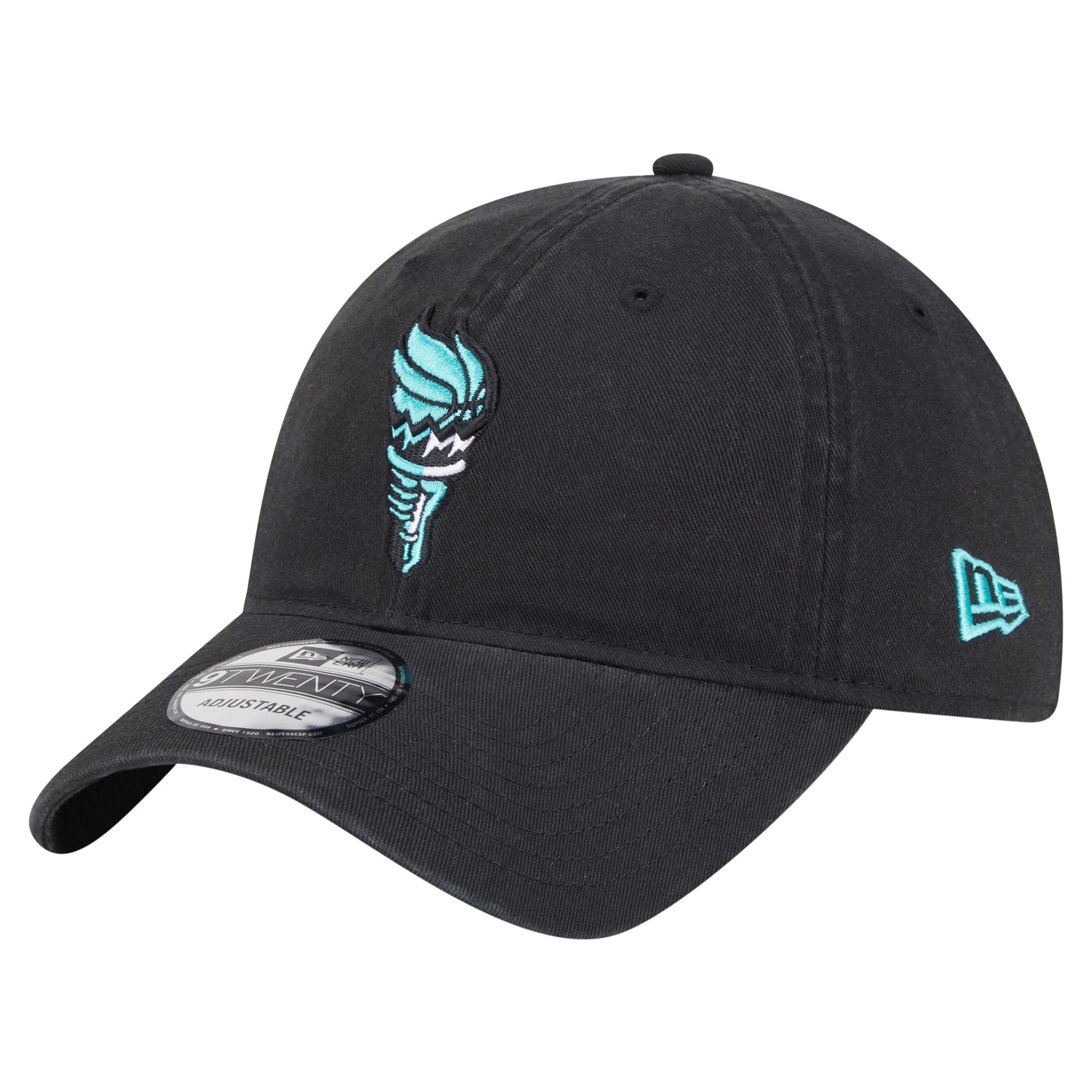 Black New Era New York Liberty Core Alt Logo adjustable hat