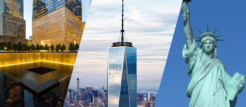 Downtown New York attractions bundle featuring One World Observatory