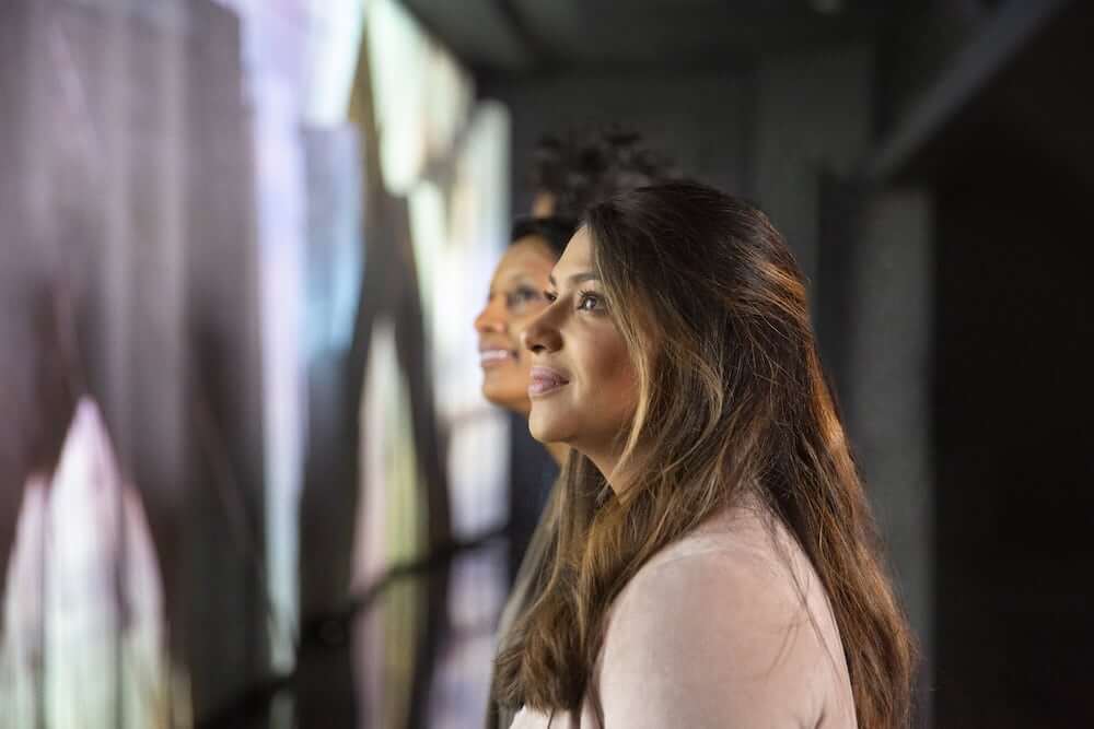 See Forever Theater als Teil des Erlebnisses im One World Observatory