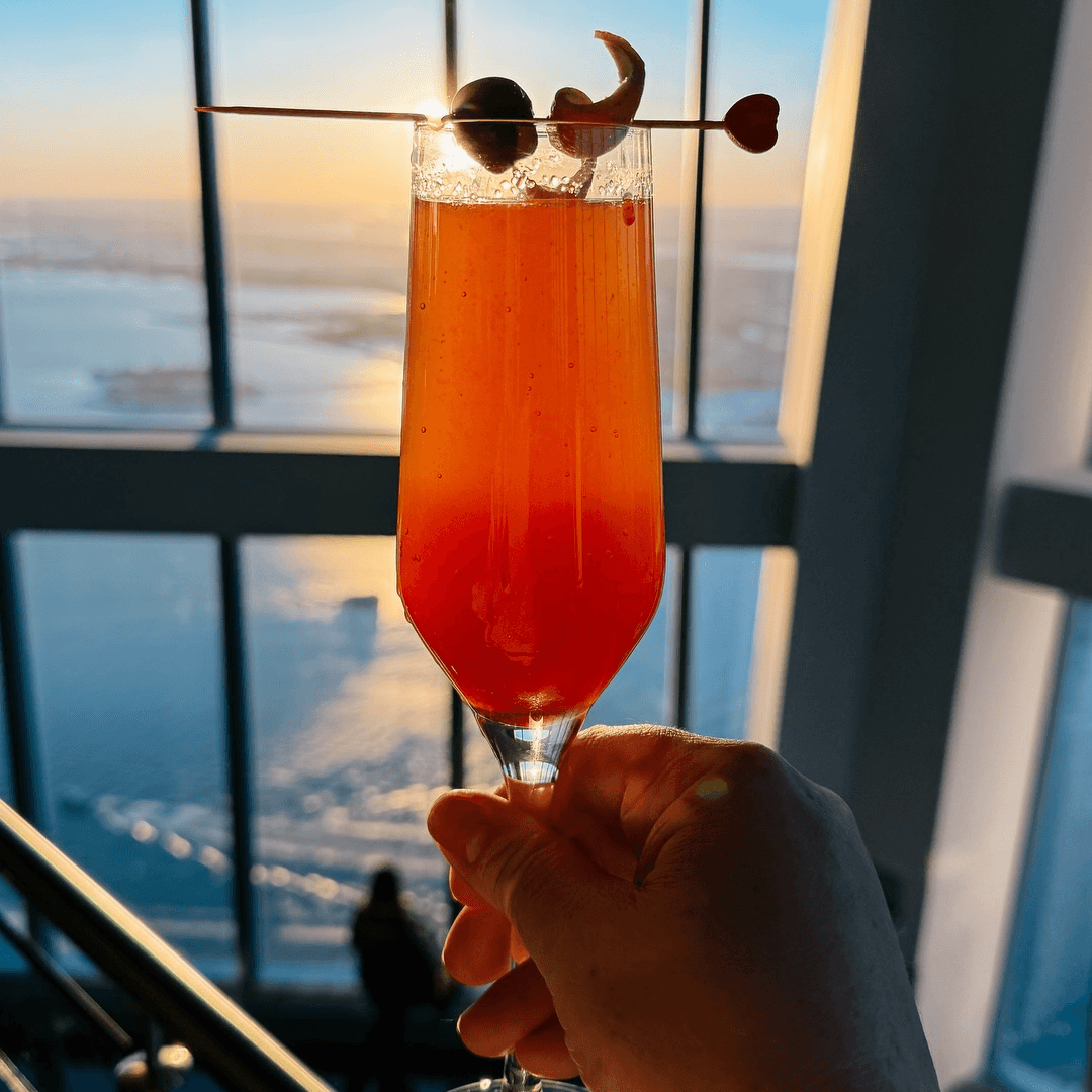 A visitor experience at One World Observatory