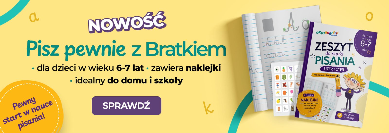 Materiały Operon wspierające naukę pisania