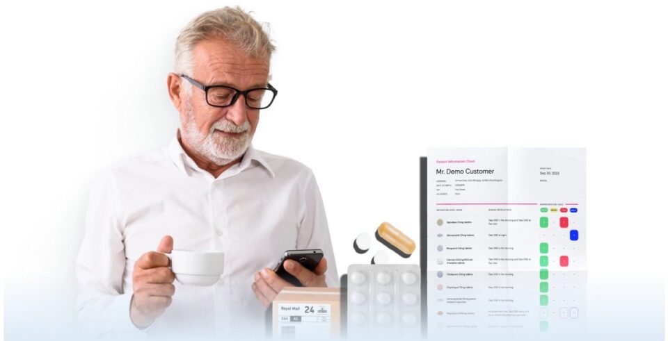 PillSorted pharmacy service scene