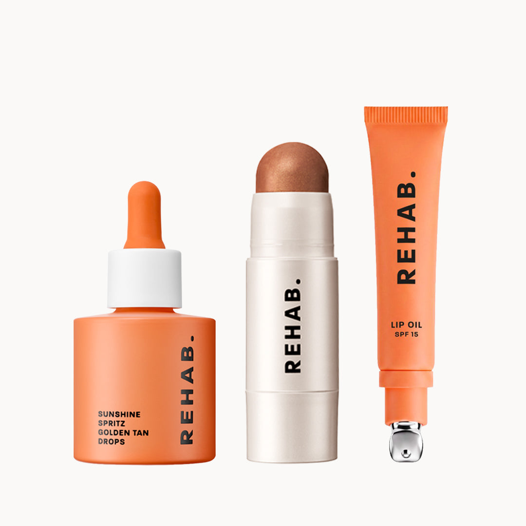 REHAB Your Hair Golden Glow Trio