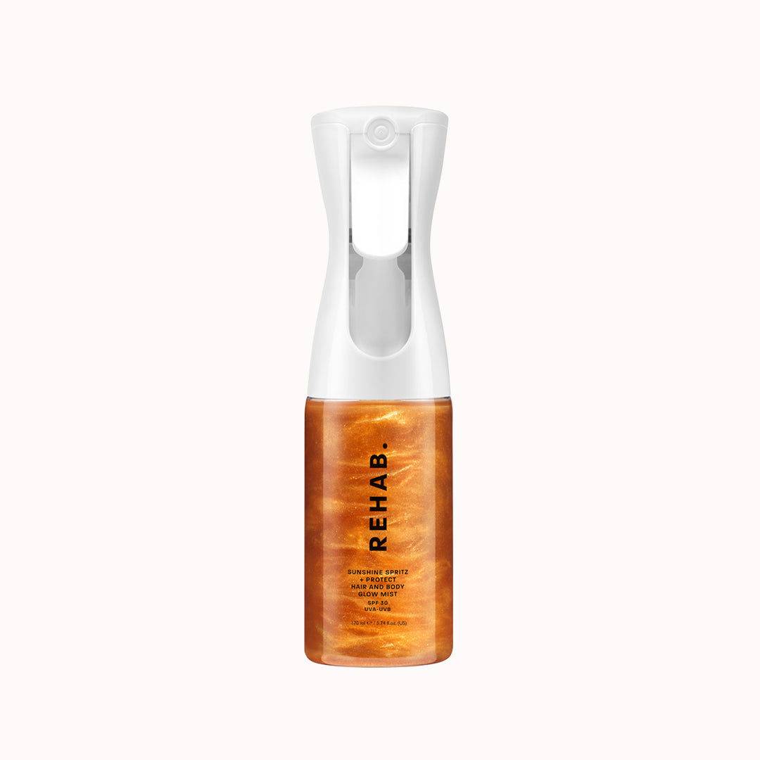 REHAB Your Hair Sunshine Spritz Protect Hair and Body Glow Mist