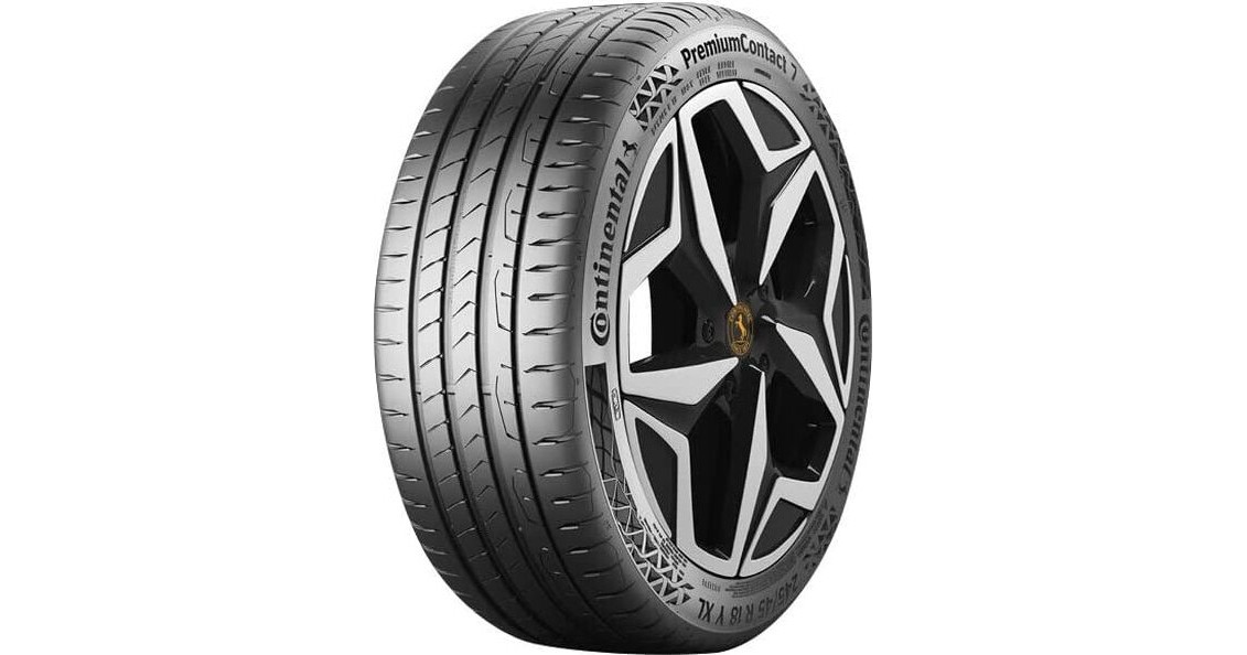 Continental PremiumContact 7 Reifen auf einer Felge