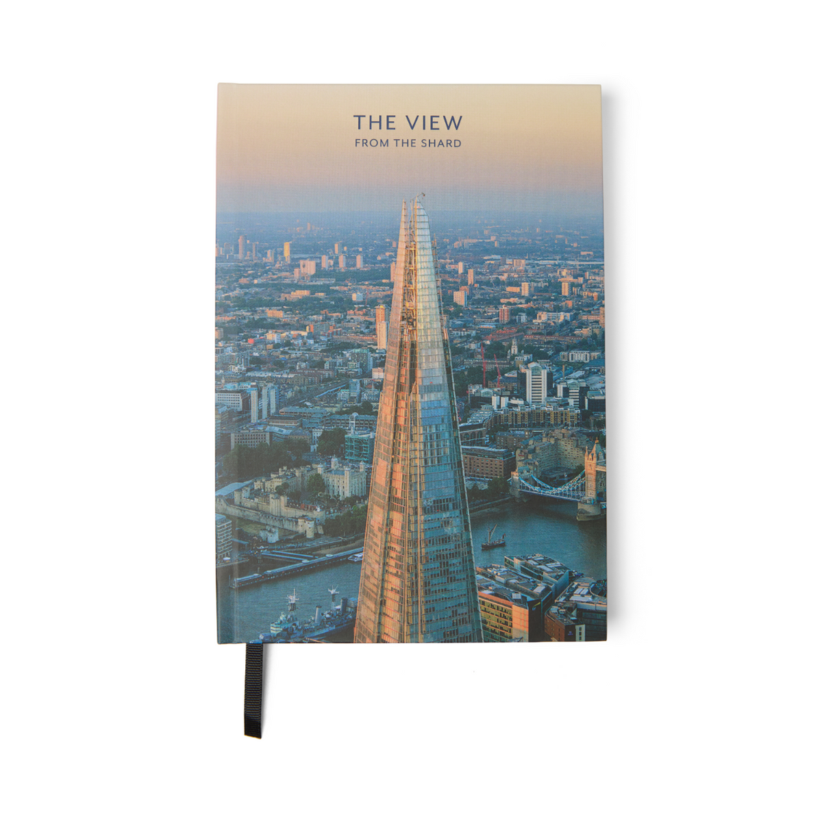 The View from The Shard Sunrise Hardback Notebook