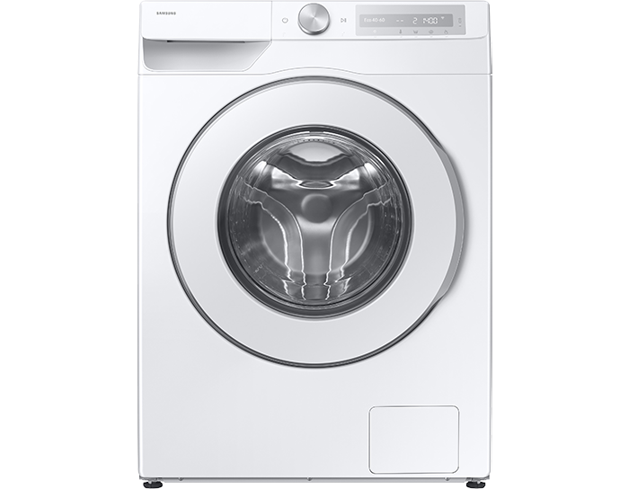 Samsung AI Wash wasmachine met deur aan de voorkant