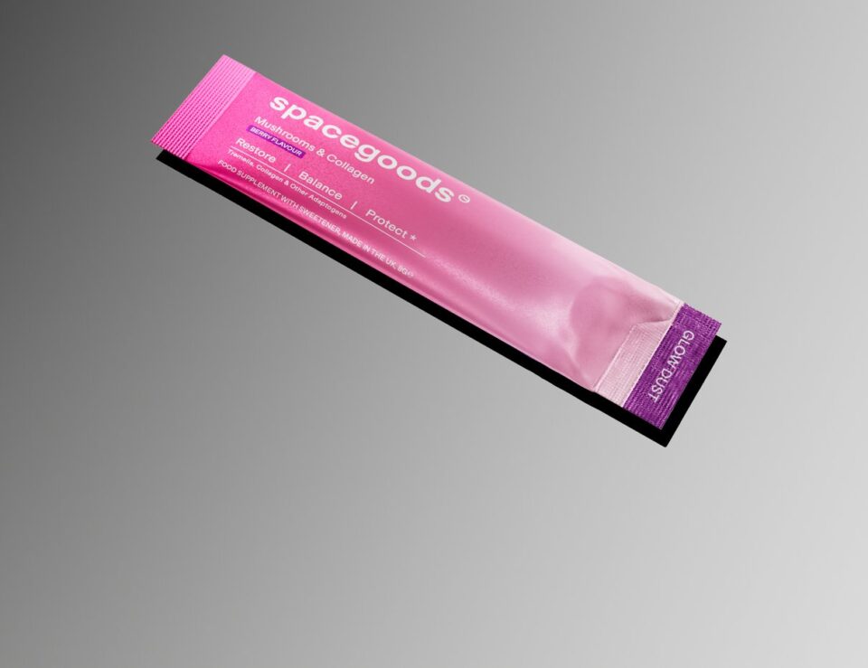 Spacegoods Glow Dust berry sachet