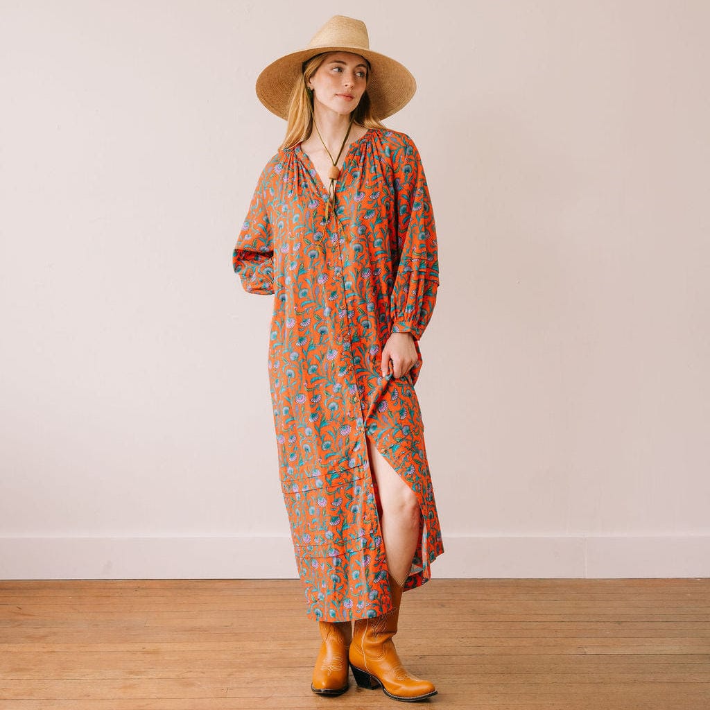 Sunshine Tienda Wildflower Tango Cleo Dress in a bright floral print