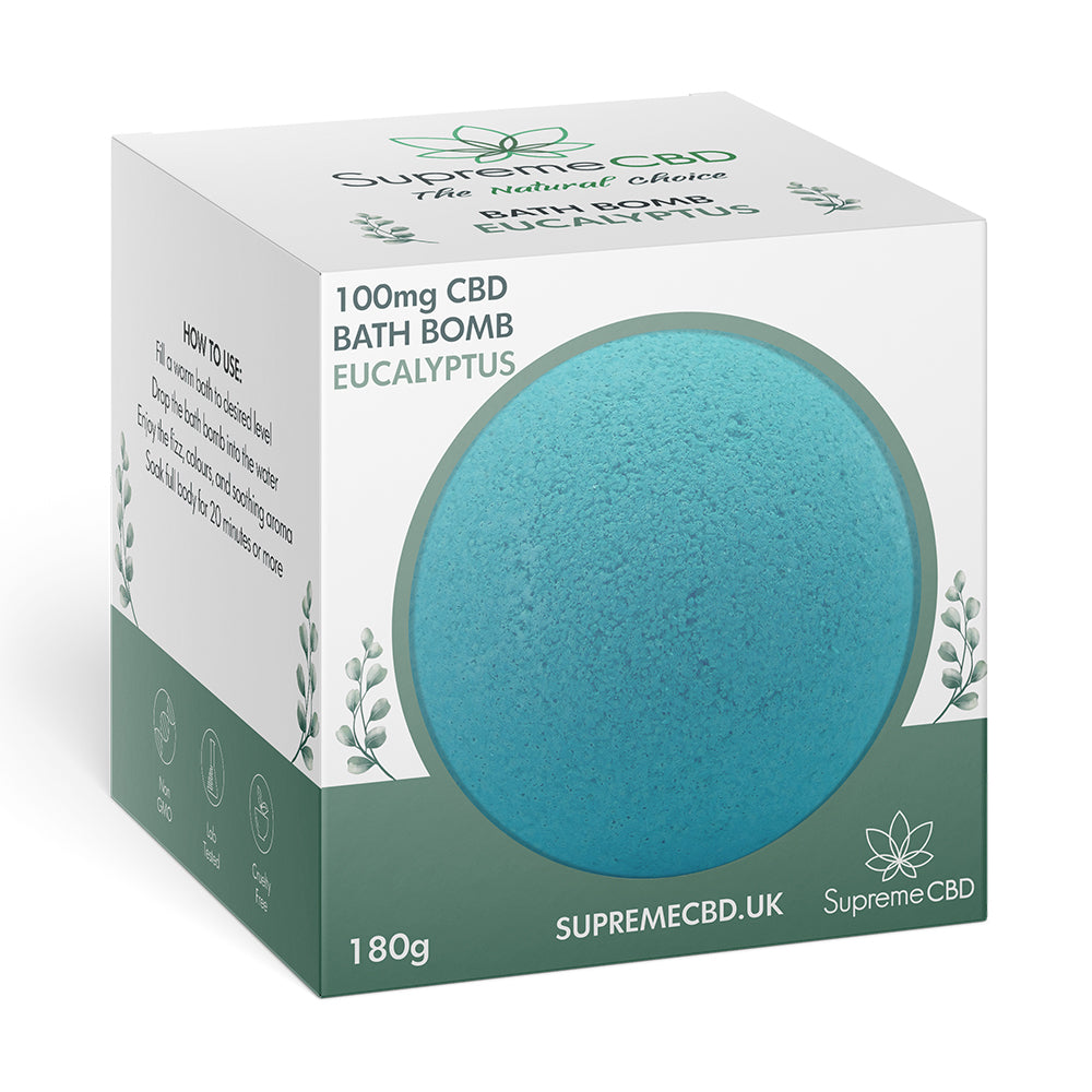 CBD bath bomb