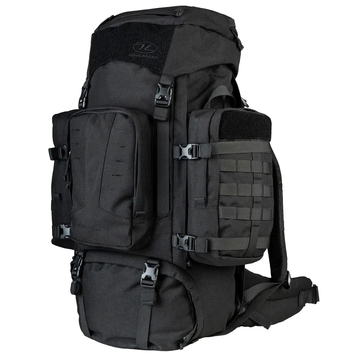 Highlander Pinnacle 70L rucksack detail