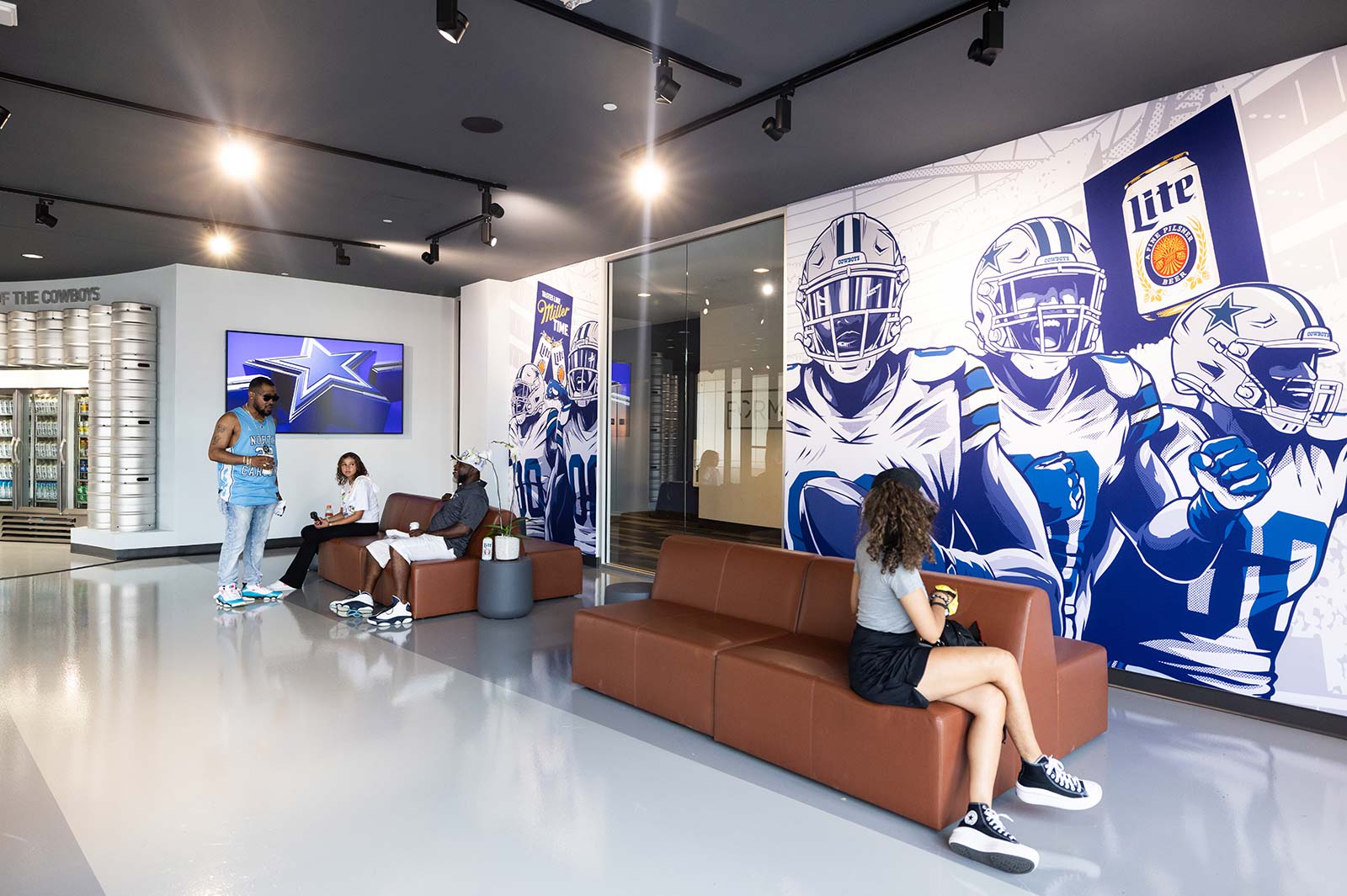 Dallas Cowboys fan experience at The Star in Frisco