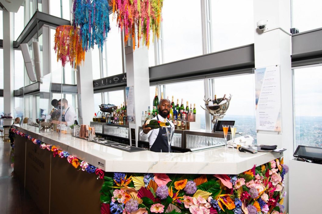 Avant Garden event setting at The View from The Shard