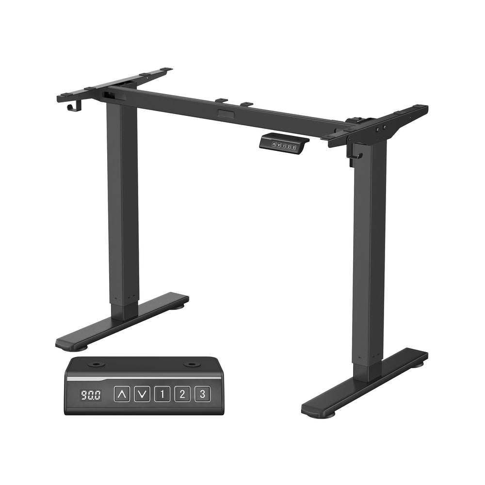 Cadre de bureau assis-debout réglable VASAGLE noir