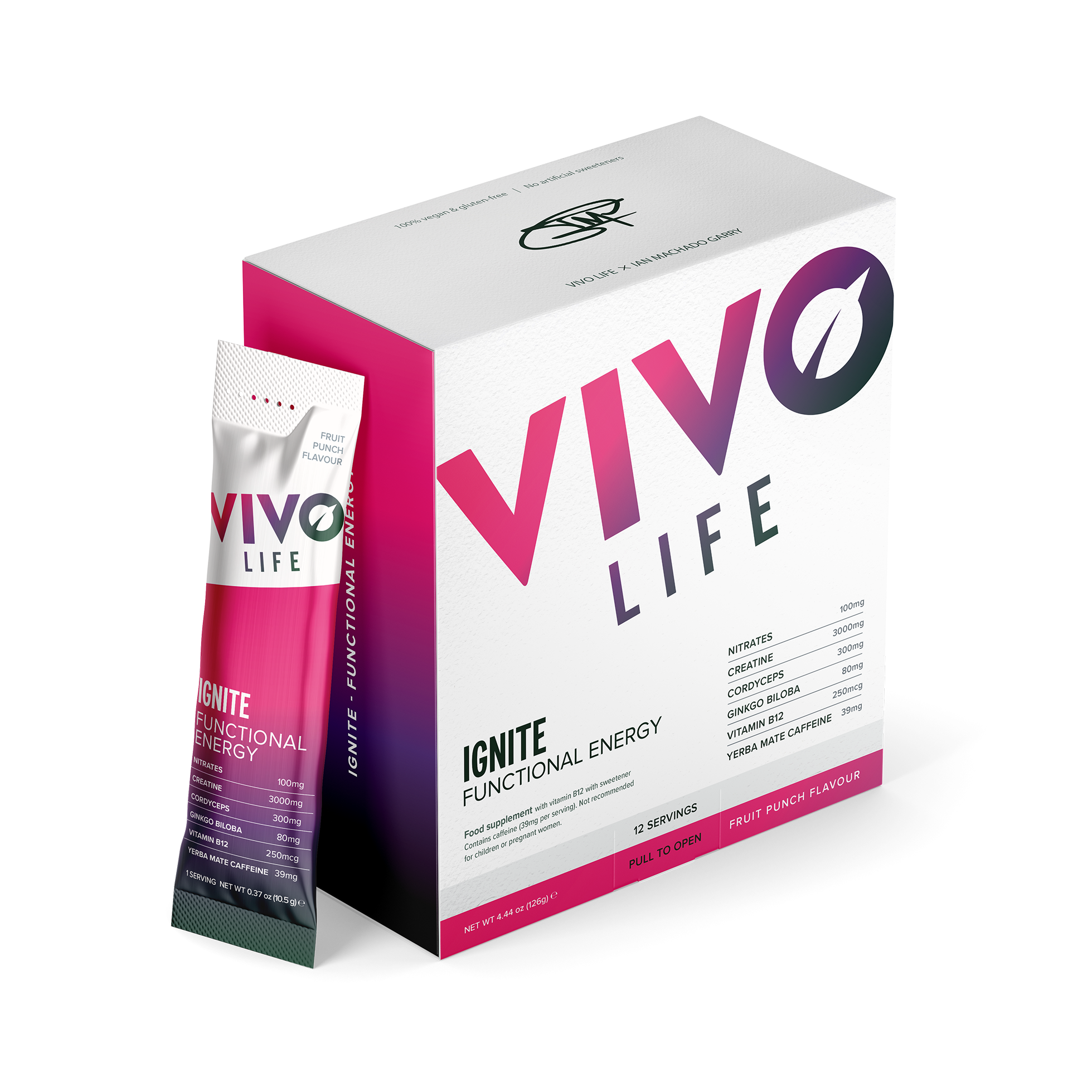 Vivo Life IGNITE functional energy pouch