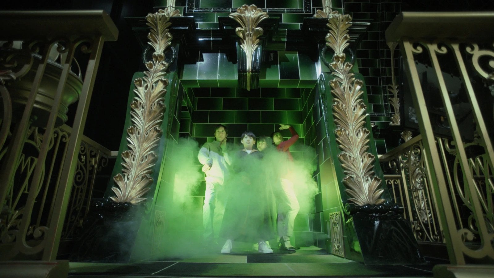 Interactive Floo Powder activity at Warner Bros. Studios Japan