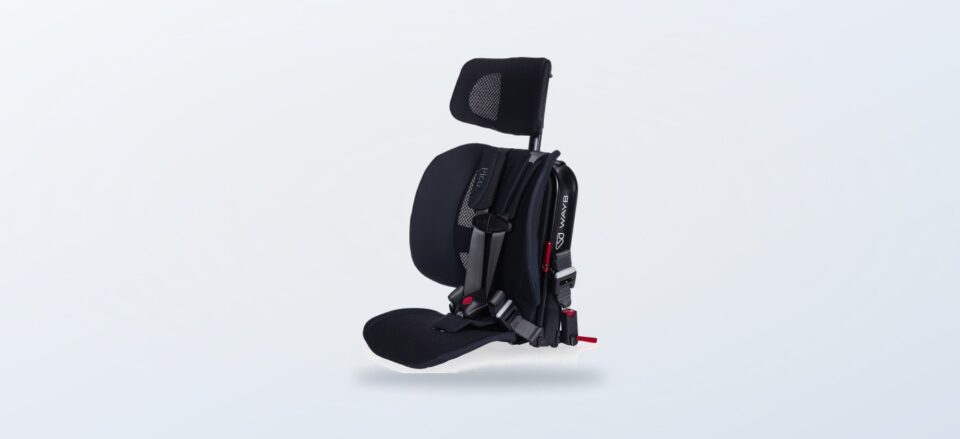 WAYB Pico Portable Car Seat in Jet