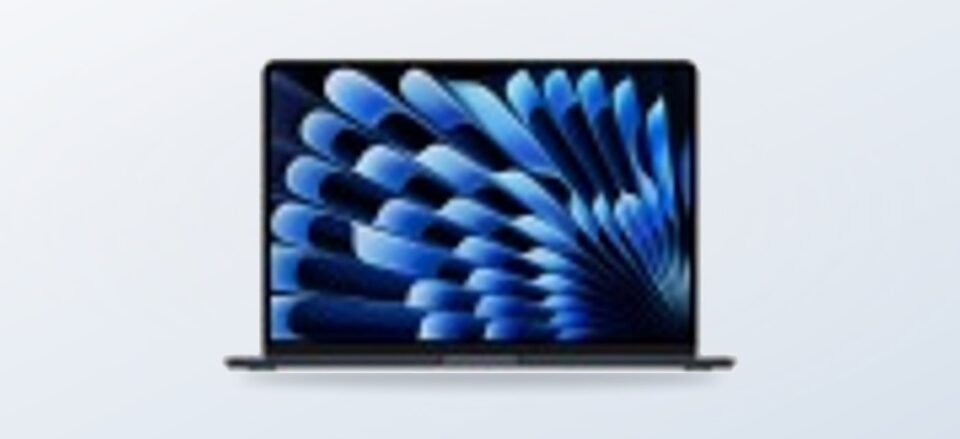 MacBook Air 2023 als einzelnes Notebook