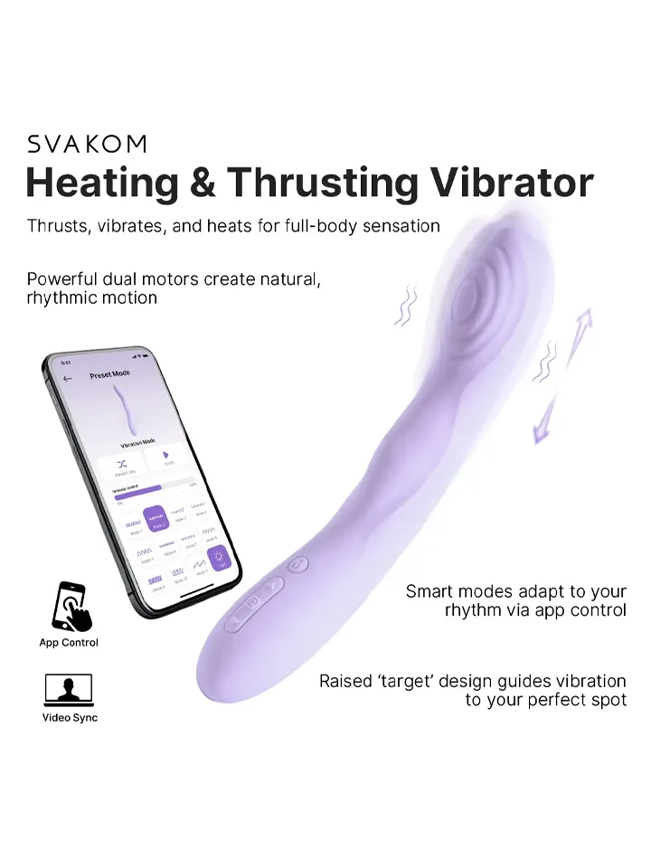 Svakom Selena beheizbarer Vibrator von Woome