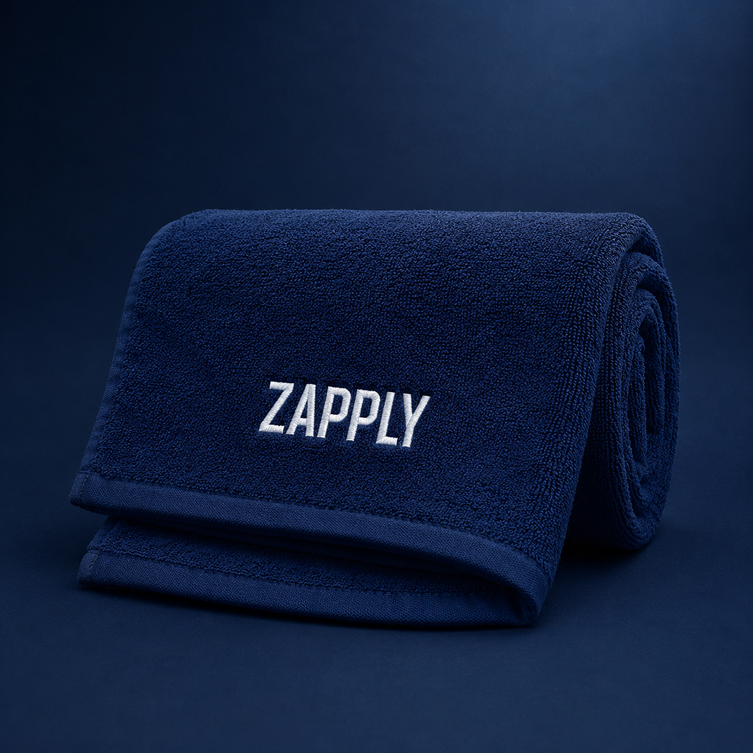 Zapply quick-dry gym towel
