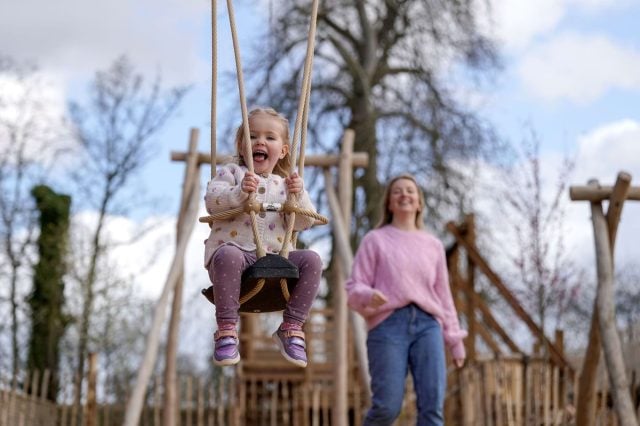 Children exploring Adventure Play together