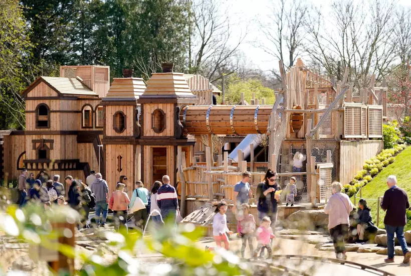 Adventure Play area at Blenheim Palace