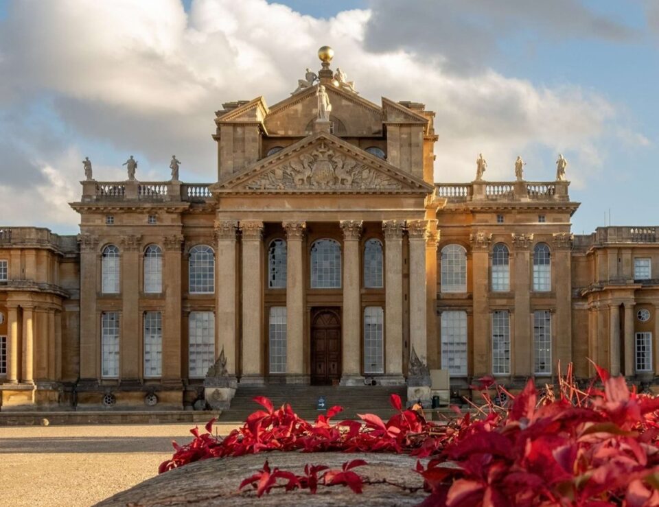 Autumn colour across the Blenheim Palace estate
