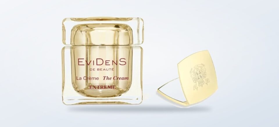 The Extreme Cream jar displayed on a styled background