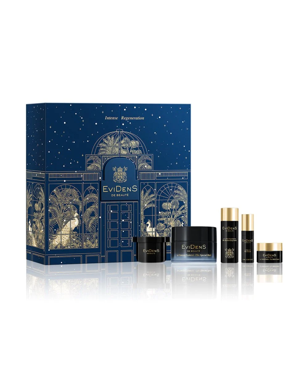 Intense Regeneration skincare set featuring a mask and refill